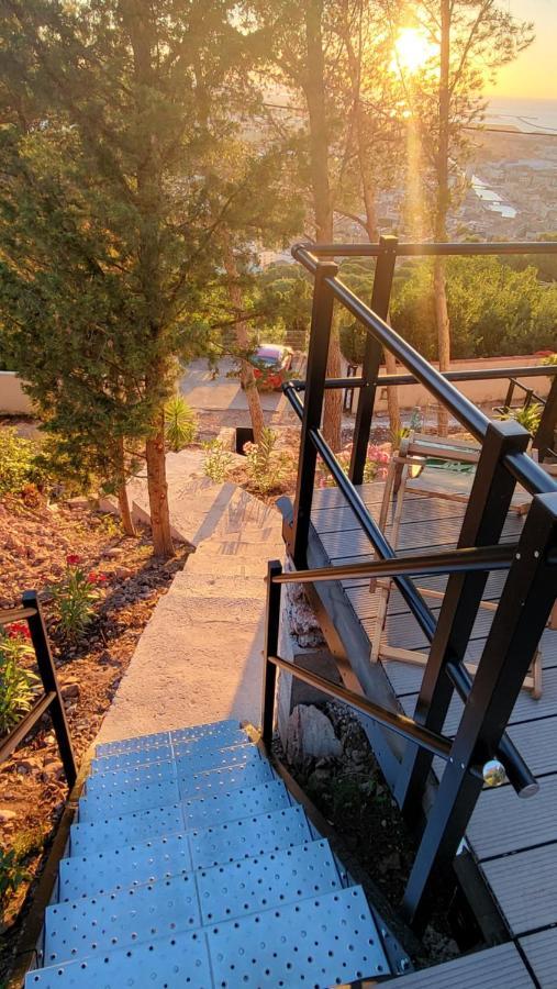 Le Rouquier Studio Terrasse, Vue Exceptionnelle, Climatisation Sete Luaran gambar